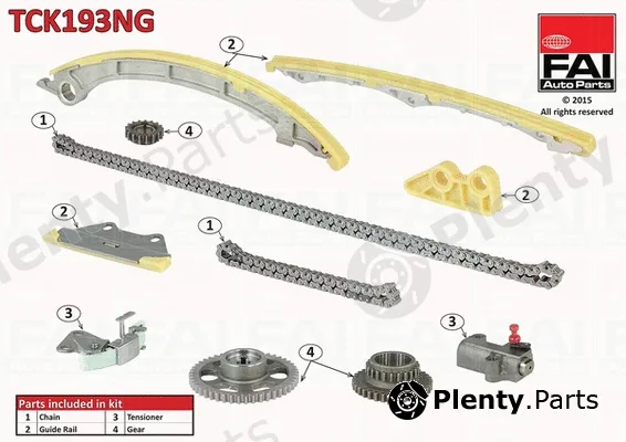 FAI AutoParts TCK193NG — Timing Chain Kit