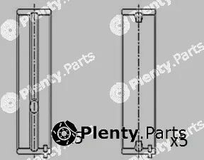FAI AutoParts BM1034-025 — Crankshaft Bearing