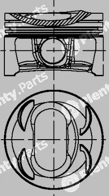 FAI AutoParts PK122-000 — Piston