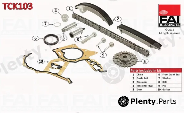 FAI AutoParts TCK103 — Timing Chain Kit