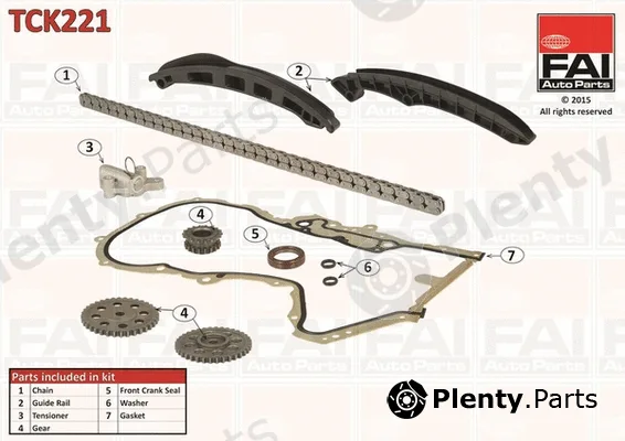 FAI AutoParts TCK221 — Timing Chain Kit