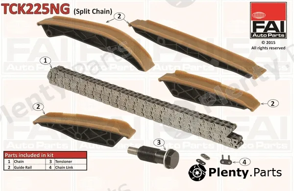 FAI AutoParts TCK225NG — Timing Chain Kit