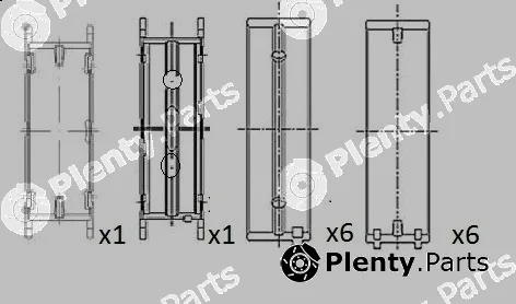 FAI AutoParts BM1064-025 — Crankshaft Bearing