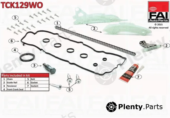 FAI AutoParts TCK129WO — Timing Chain Kit