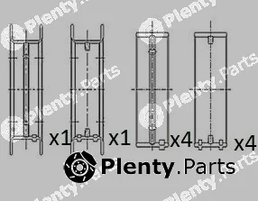 FAI AutoParts BM1040-025 — Crankshaft Bearing