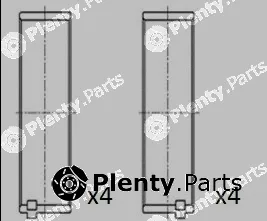 FAI AutoParts BB2053-025 — Connecting Rod Bearing