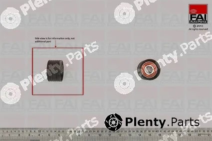FAI AutoParts T9512 — Deflection/Guide Pulley, timing belt