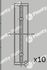 FAI AutoParts BM1052-010 — Crankshaft Bearing