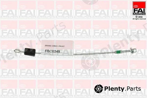 FAI AutoParts FBC0249 — Cable Pull, parking brake