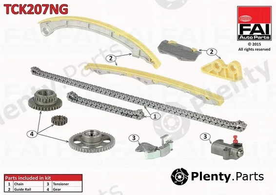FAI AutoParts TCK207NG — Timing Chain Kit