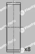 FAI AutoParts BB2034-030 — Connecting Rod Bearing