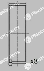 FAI AutoParts BB2054-025 — Connecting Rod Bearing
