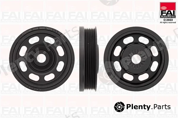FAI AutoParts FVD1143 — Belt Pulley, crankshaft