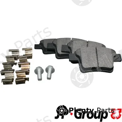 JP Group 1563700510 — Brake Pad Set, disc brake JP GROUP