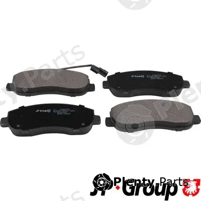 JP Group 1263607510 — Brake Pad Set, disc brake JP GROUP