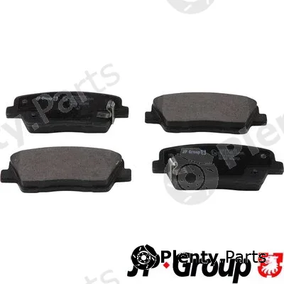 JP Group 3663700510 — Brake Pad Set, disc brake JP GROUP