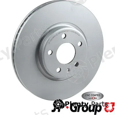 JP Group 1163108600 — Brake Disc JP GROUP