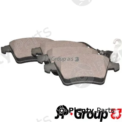 JP Group 1163604010 — Brake Pad Set, disc brake JP GROUP