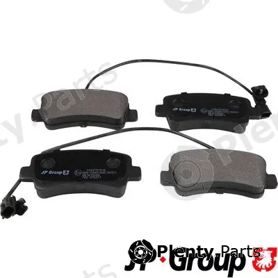 JP Group 1263701810 — Brake Pad Set, disc brake JP GROUP