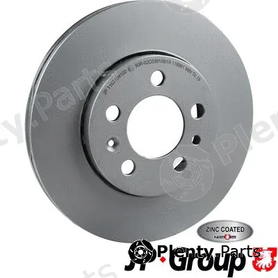 JP Group 1163109100 — Brake Disc JP GROUP