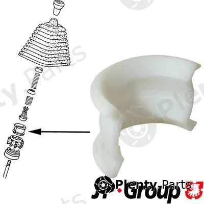 JP Group 1131400600 — Bushing, selector/shift rod JP GROUP