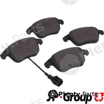 JP Group 1163609610 — Brake Pad Set, disc brake JP GROUP
