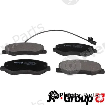 JP Group 1263701910 — Brake Pad Set, disc brake JP GROUP