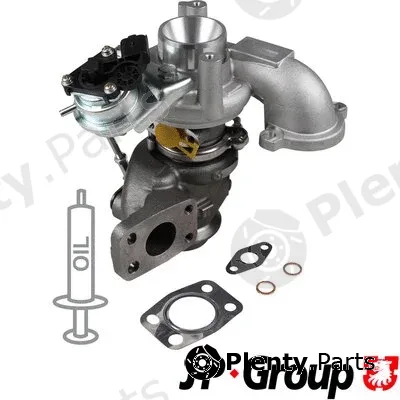 JP Group 4117400400 — Charger, charging (supercharged/turbocharged) JP GROUP