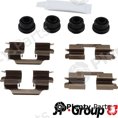 JP Group 1264003710 — Accessory Kit, disc brake pad JP GROUP