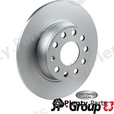 JP Group 1163208000 — Brake Disc JP GROUP