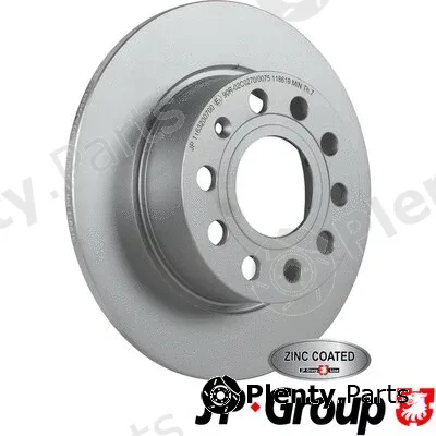 JP Group 1163205700 — Brake Disc JP GROUP