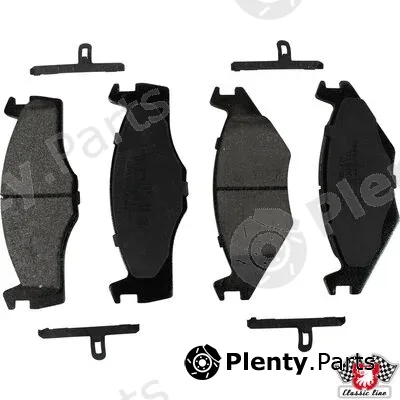 JP Group 1163600510 — Brake Pad Set, disc brake CLASSIC