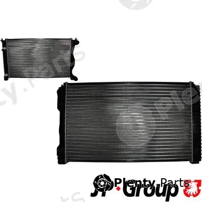 JP Group 1114208400 — Radiator, engine cooling JP GROUP