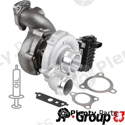 JP Group 1317400600 — Charger, charging (supercharged/turbocharged) JP GROUP