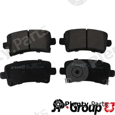JP Group 1263701110 — Brake Pad Set, disc brake JP GROUP