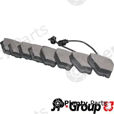 JP Group 1163602710 — Brake Pad Set, disc brake JP GROUP
