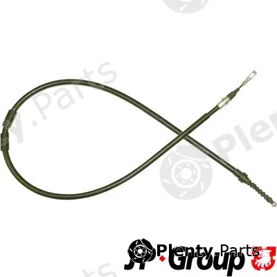 JP Group 1170306400 — Cable Pull, parking brake JP GROUP