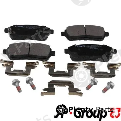 JP Group 3863604610 — Brake Pad Set, disc brake JP GROUP