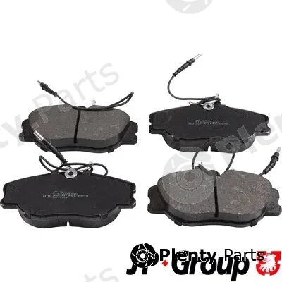 JP Group 4163603310 — Brake Pad Set, disc brake JP GROUP