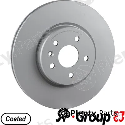JP Group 1263107400 — Brake Disc JP GROUP