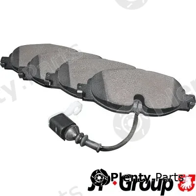 JP Group 1163609510 — Brake Pad Set, disc brake JP GROUP