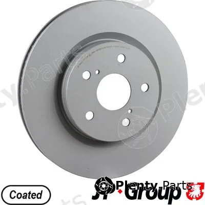 JP Group 4863105600 — Brake Disc JP GROUP