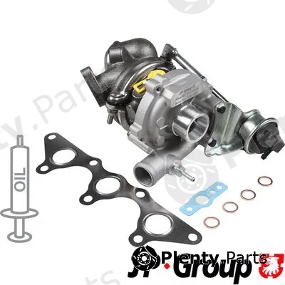 JP Group 6117400100 — Charger, charging (supercharged/turbocharged) JP GROUP