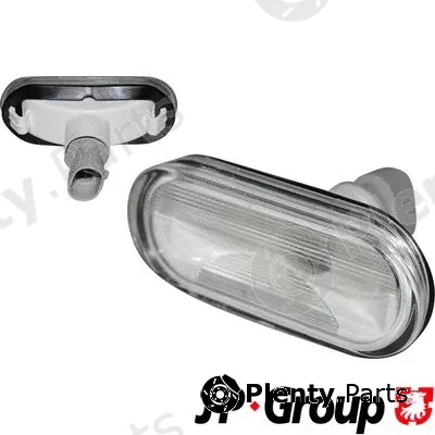 JP Group 1195601100 — Licence Plate Light JP GROUP