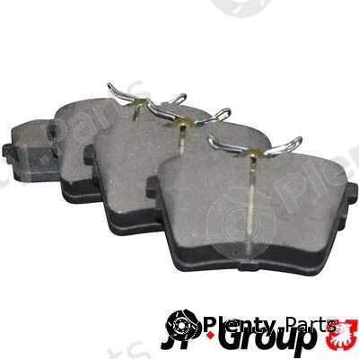 JP Group 4163700710 — Brake Pad Set, disc brake JP GROUP