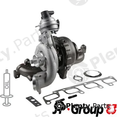 JP Group 1117404600 — Charger, charging (supercharged/turbocharged) JP GROUP