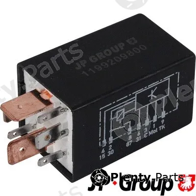 JP Group 1199209800 — Relay, fuel pump JP GROUP