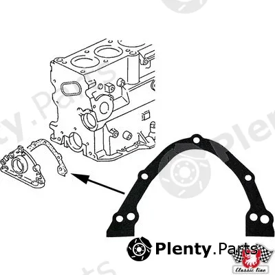 JP Group 1119100300 — Gasket, housing cover (crankcase) JP GROUP