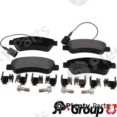 JP Group 4163701610 — Brake Pad Set, disc brake JP GROUP