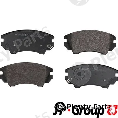 JP Group 1263602410 — Brake Pad Set, disc brake JP GROUP